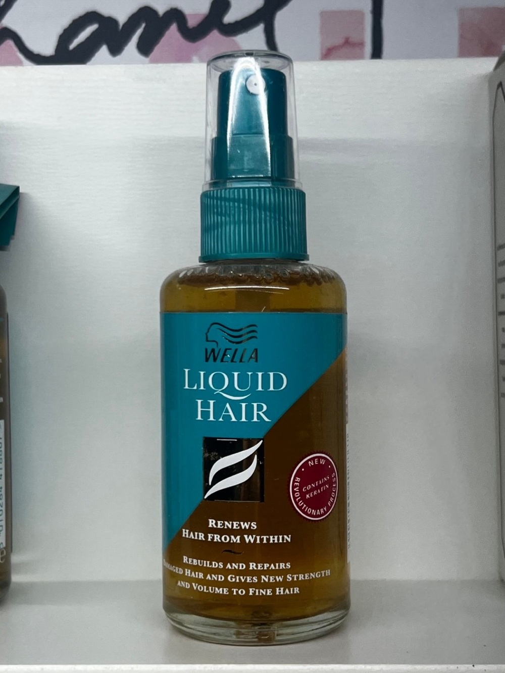 Wella Liquid Hair Restructurizer STRENGTH AND VOLUME TO FINE HAIR
